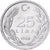 Turkey, 25 Lira, 1988, Aluminum, EF(40-45), KM:975