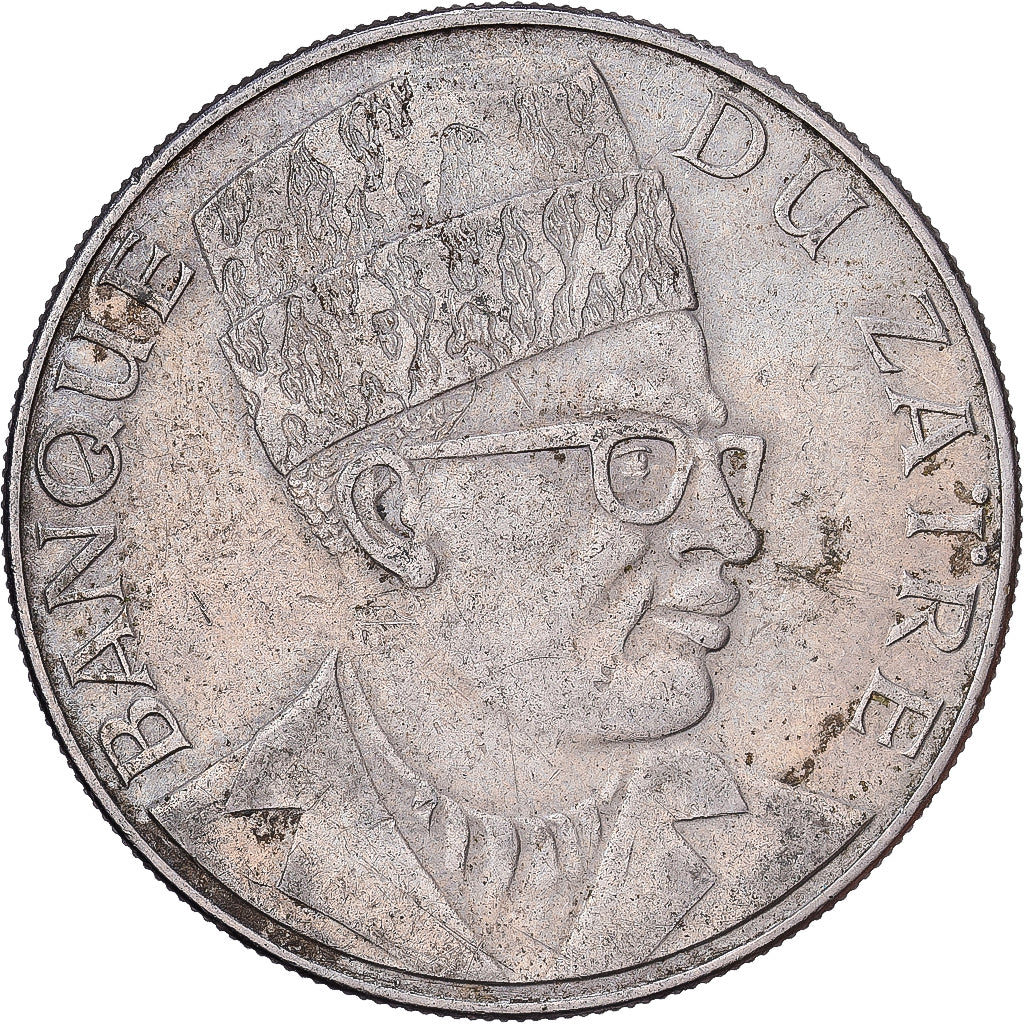 Zaire, 20 Makuta, 1973, Copper-nickel, VF(30-35), KM:8