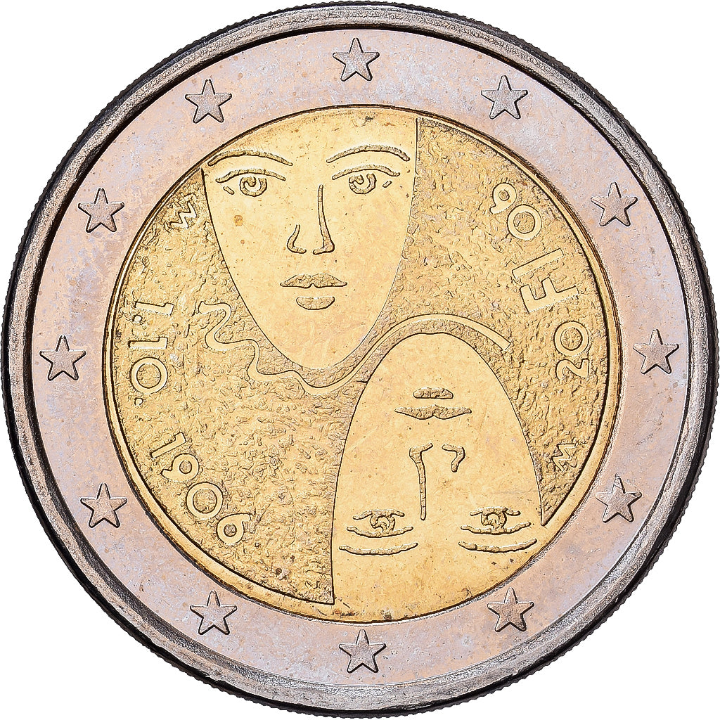 Finland, 2 Euro, 2006, Mint of Finland, Bi-Metallic, MS(60-62), KM:125