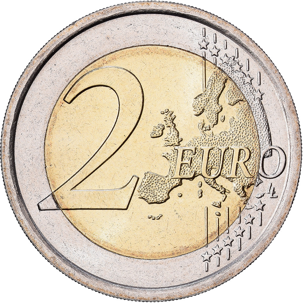 Italy, 2 Euro, 2013, Rome, Bi-Metallic, MS(60-62), KM:357