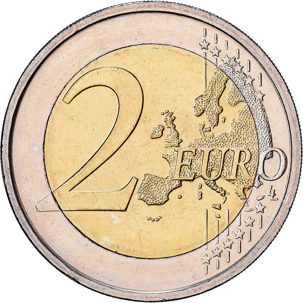 Bélgica, 2 Euro, 2010, Monnaie royale de Belgique, Bimetálico, MBC+, KM:289