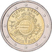 Cyprus, 2 Euro, 2012, Bi-Metallic, MS(63), KM:97