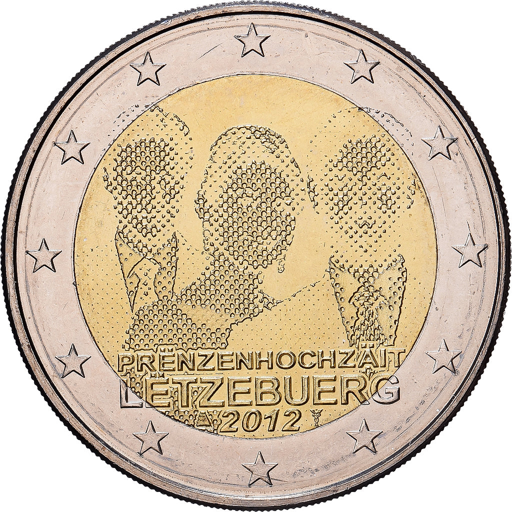 Luxembourg, 2 Euro, 2012, Monnaie Royale des Pays Bas, Bi-Metallic, MS(60-62)