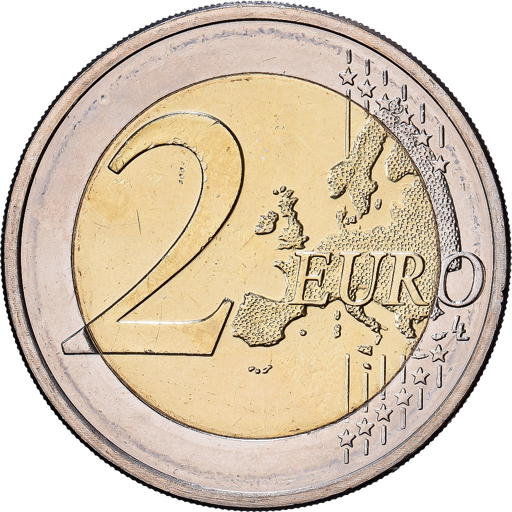 Luxembourg, 2 Euro, 2012, Monnaie Royale des Pays Bas, Bi-Metallic, MS(60-62)