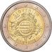 Slovenia, 2 Euro, 2012, Kremnica, Bi-metallico, BB+, KM:107