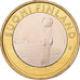 Finland, 5 Euro, 2015, Mint of Finland, Bi-Metallic, MS(63), KM:242