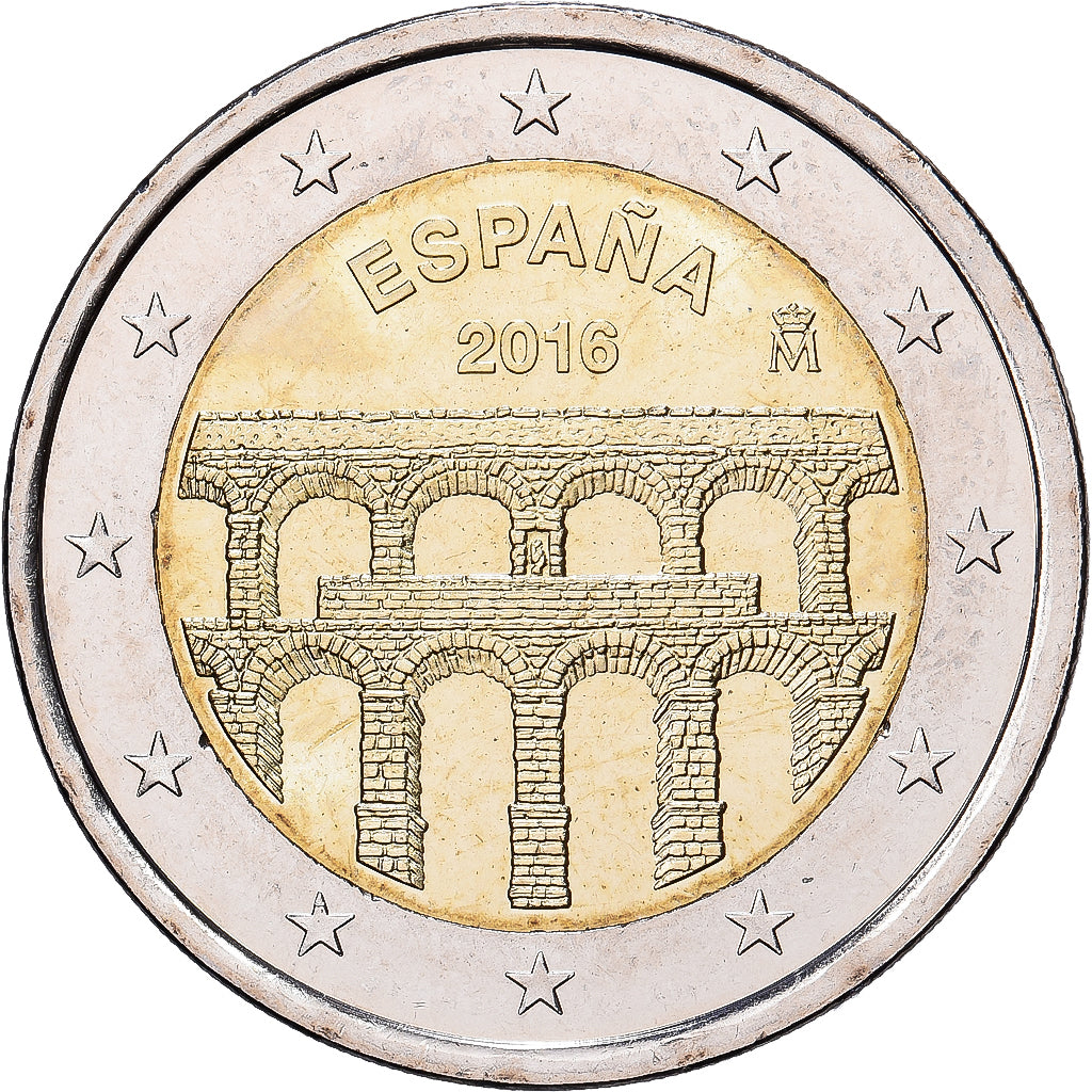 Spanje, 2 Euro, 2016, monnaie royale de madrid, Bi-Metallic, UNC-, KM:1375