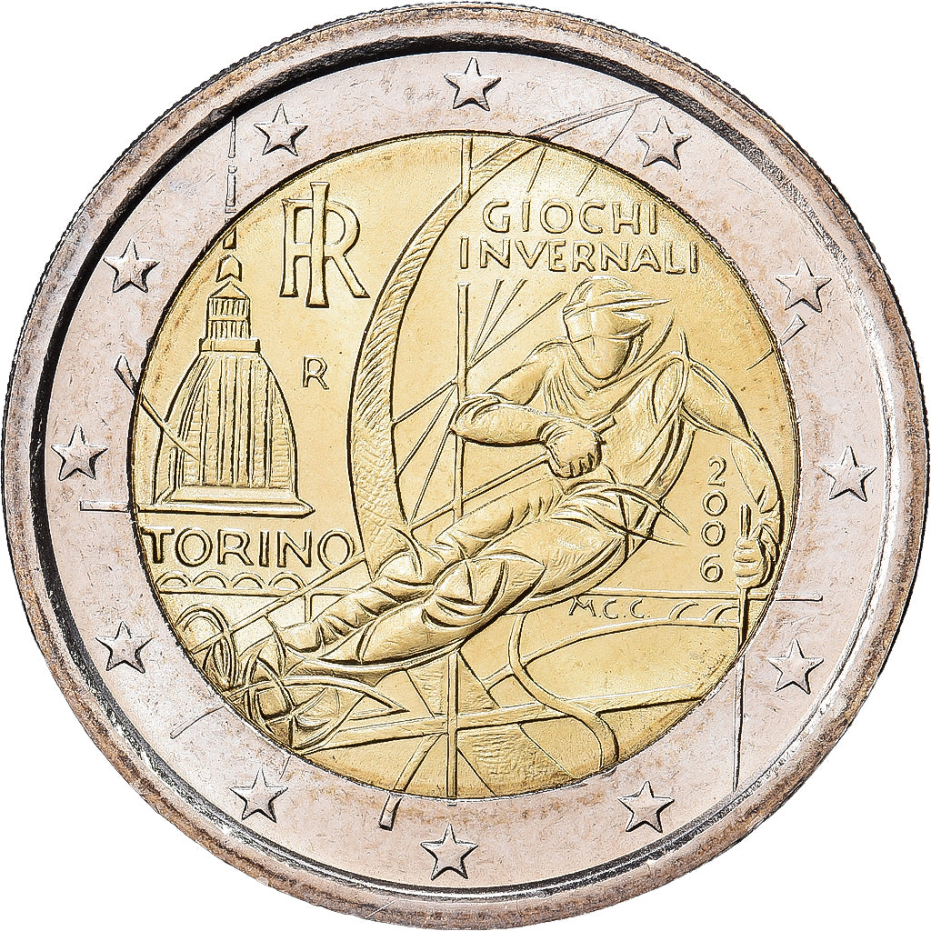 Italie, 2 Euro, 2006, Rome, Bimétallique, TTB+, KM:246