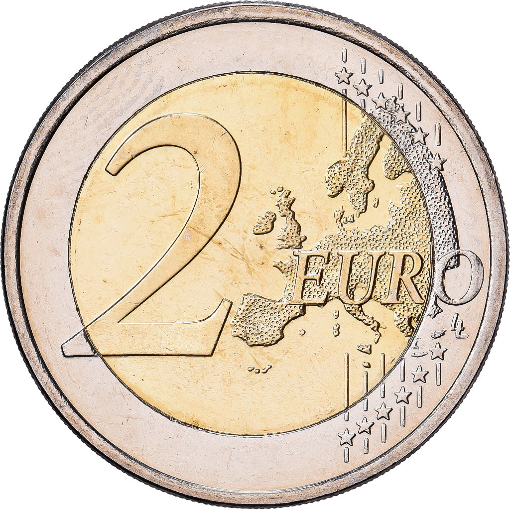 Finlandia, 2 Euro, 2008, monnaie de finlande, Bimetálico, EBC, KM:143