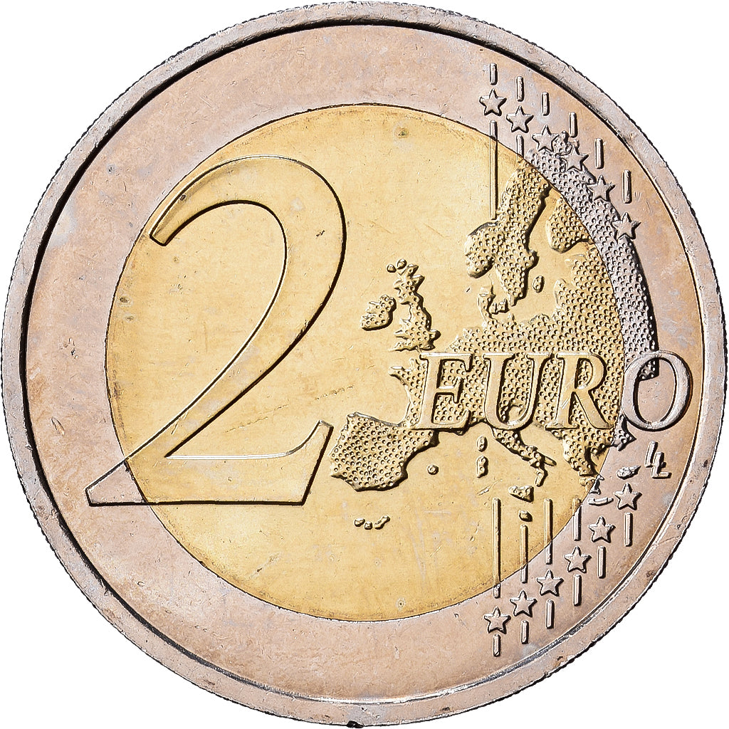 Monaco, 2 Euro, 2009, Monnaie de Paris, Bi-Metallic, SS+