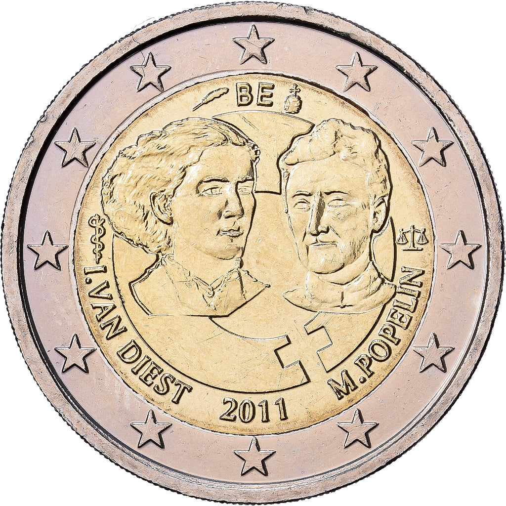 Belgique, 2 Euro, 2011, Monnaie royale de Belgique, Bimétallique, SUP+, KM:308