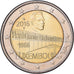 Luksemburg, 2 Euro, 50e anniversaire de la construction du pont grande-duchesse