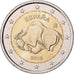 España, 2 Euro, Grotte d’Altamira et art rupestre paléolithique du nord de