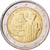 Italia, 2 Euro, 750e anniversaire de la naissance du poète et écrivain Dante