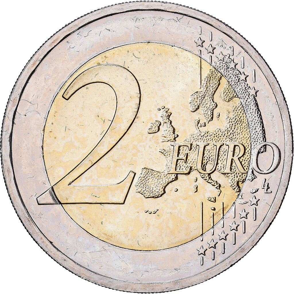 Deutschland, 2 Euro, Le land de la Basse-Saxe et l'église Saint-Michel de