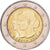 Monaco, 2 Euro, Mariage du prince Albert II de Monaco et de Charlène Wittstock