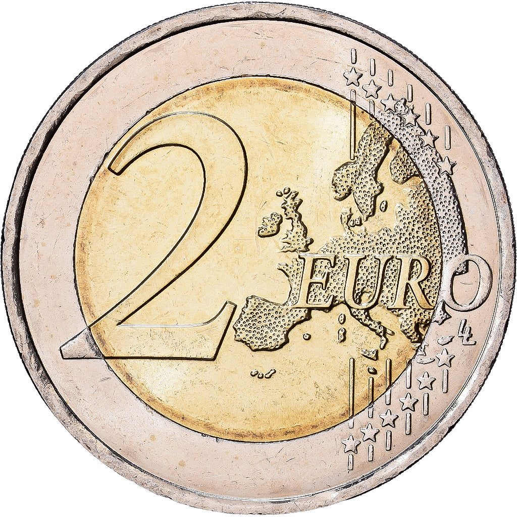 Monaco, 2 Euro, Mariage du prince Albert II de Monaco et de Charlène Wittstock