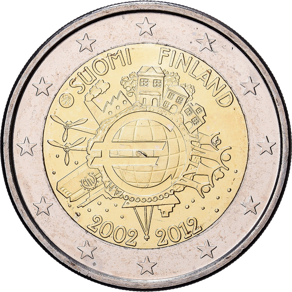Finnland, 2 Euro, 10e anniversaire de la mise en circulation de l'euro