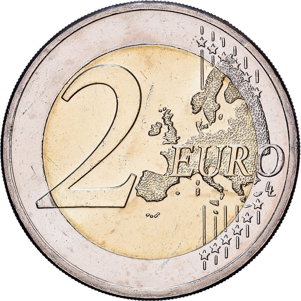 Netherlands, 2 Euro, Abdication de la reine Beatrix et accession au trône de