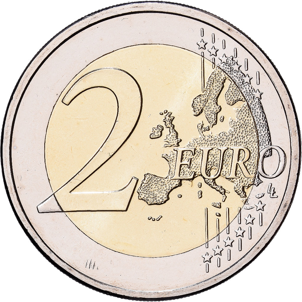 Malte, 2 Euro, 50e anniversaire de l'indépendance de Malte, 2014, Monnaie