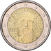 Finlande, 2 Euro, 125e anniversaire de la naissance de l'écrivain Frans Eemil