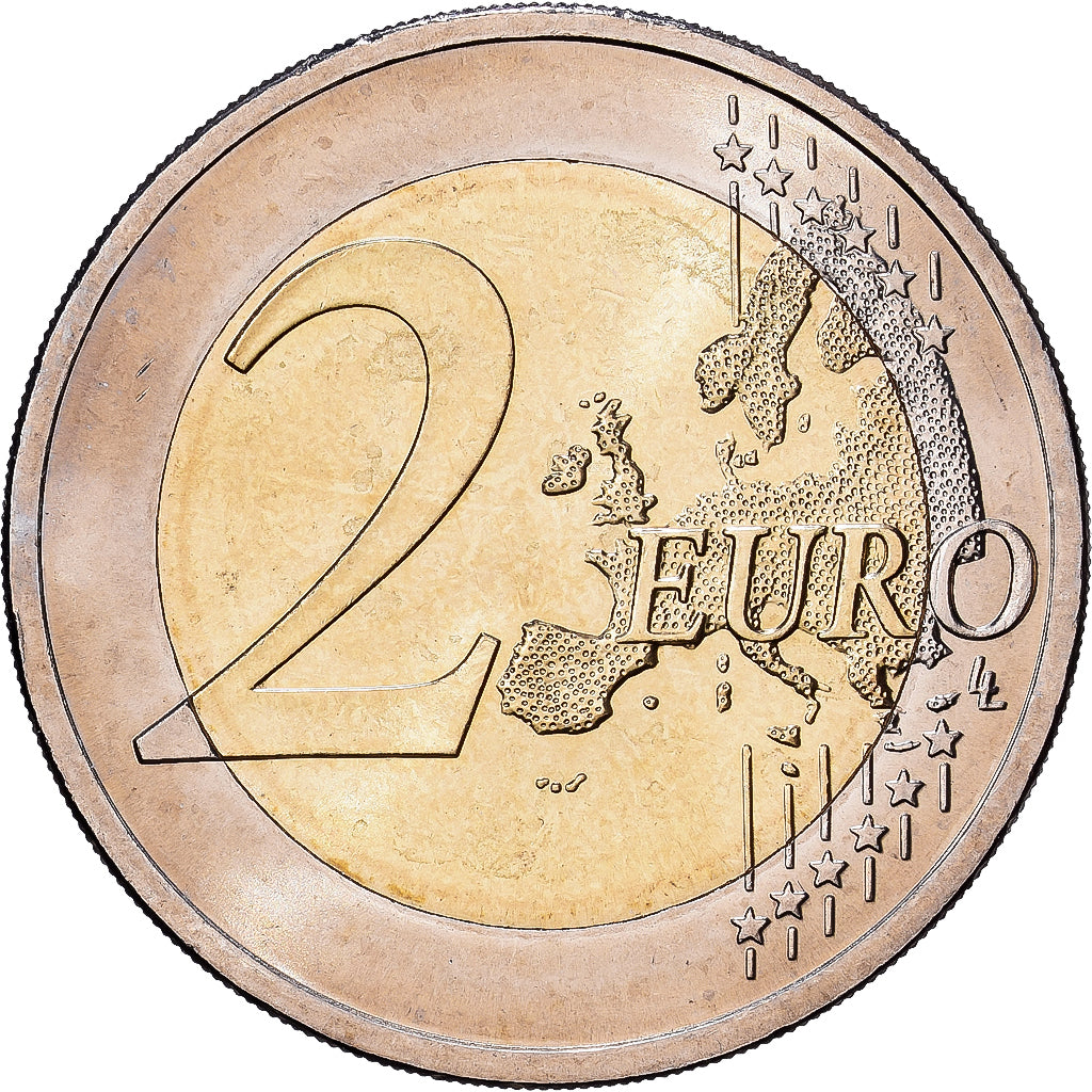 Slowakei, 2 Euro, 20e anniversaire de la fondation du groupe de Visegrád, 2011
