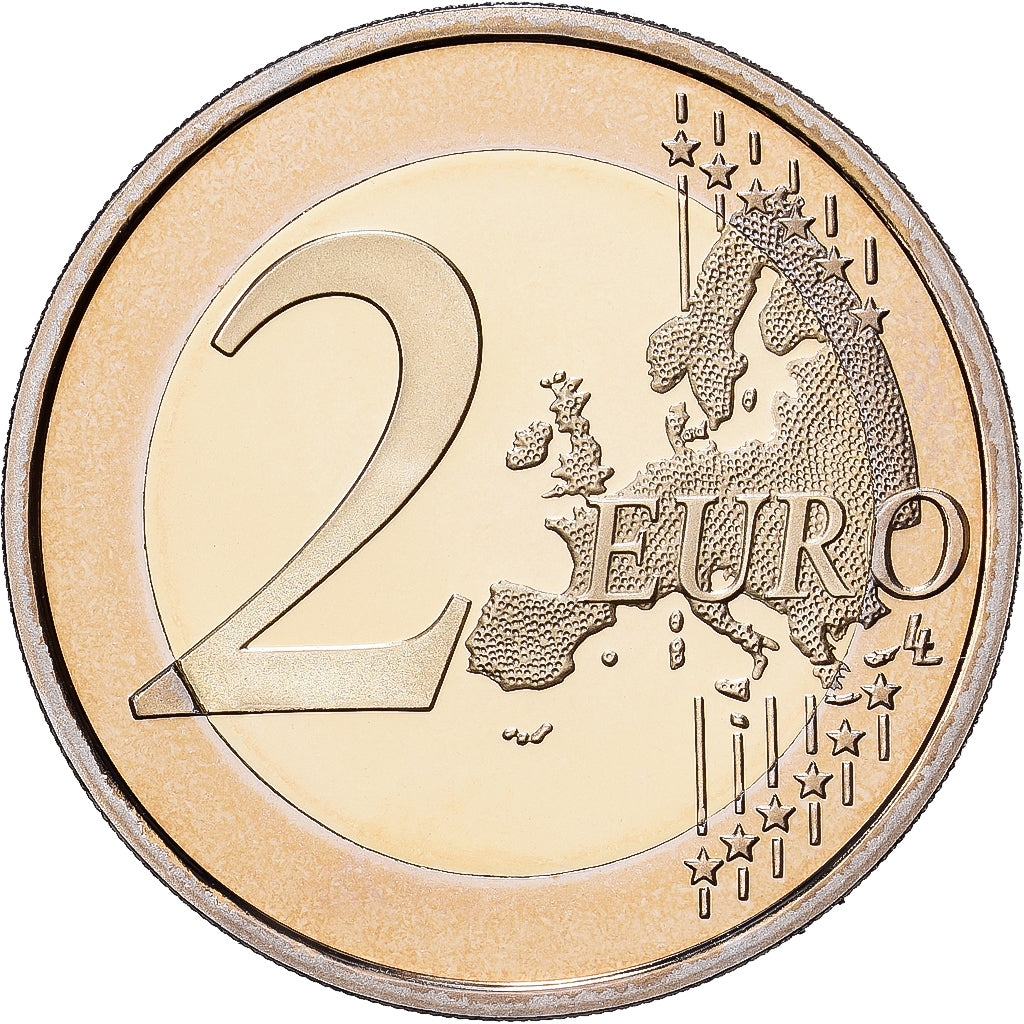 Frankreich, 2 Euro, 100e anniversaire de la naissance et 20e anniversaire du