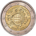 Francia, 2 Euro, 10e anniversaire de la mise en circulation de l'euro