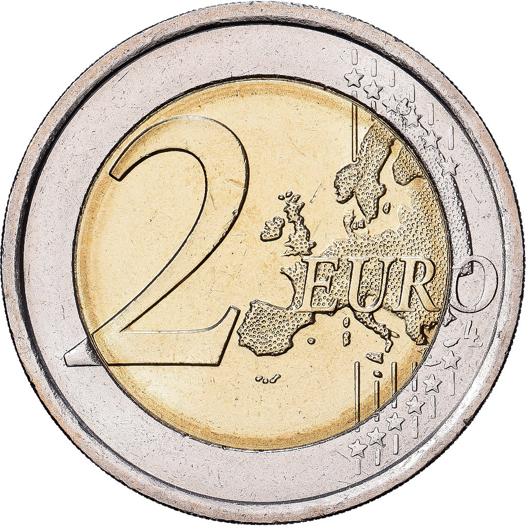 Itália, 2 Euro, 200e anniversaire de la naissance du comte de Cavour, 2010