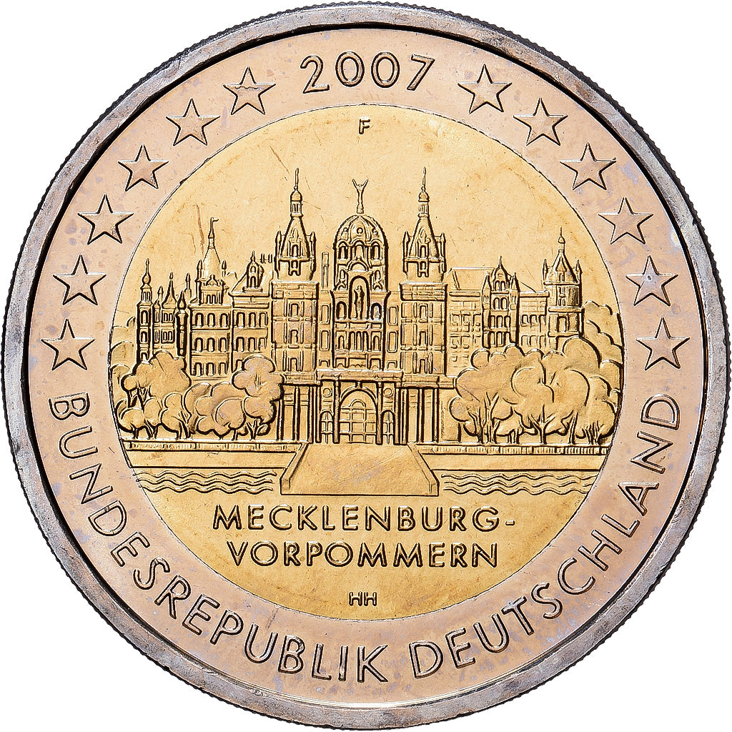 Niemcy, 20 Euro Cent, Le land de Mecklembourg-Poméranie-Occidentale et le