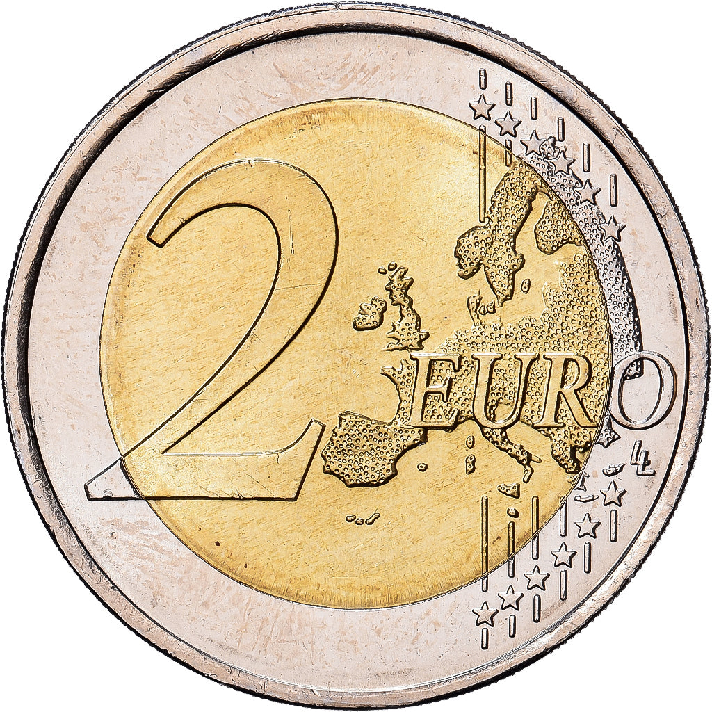 Portugal, 2 Euro, 50e anniversaire de la signature du Traité de Rome, 2007