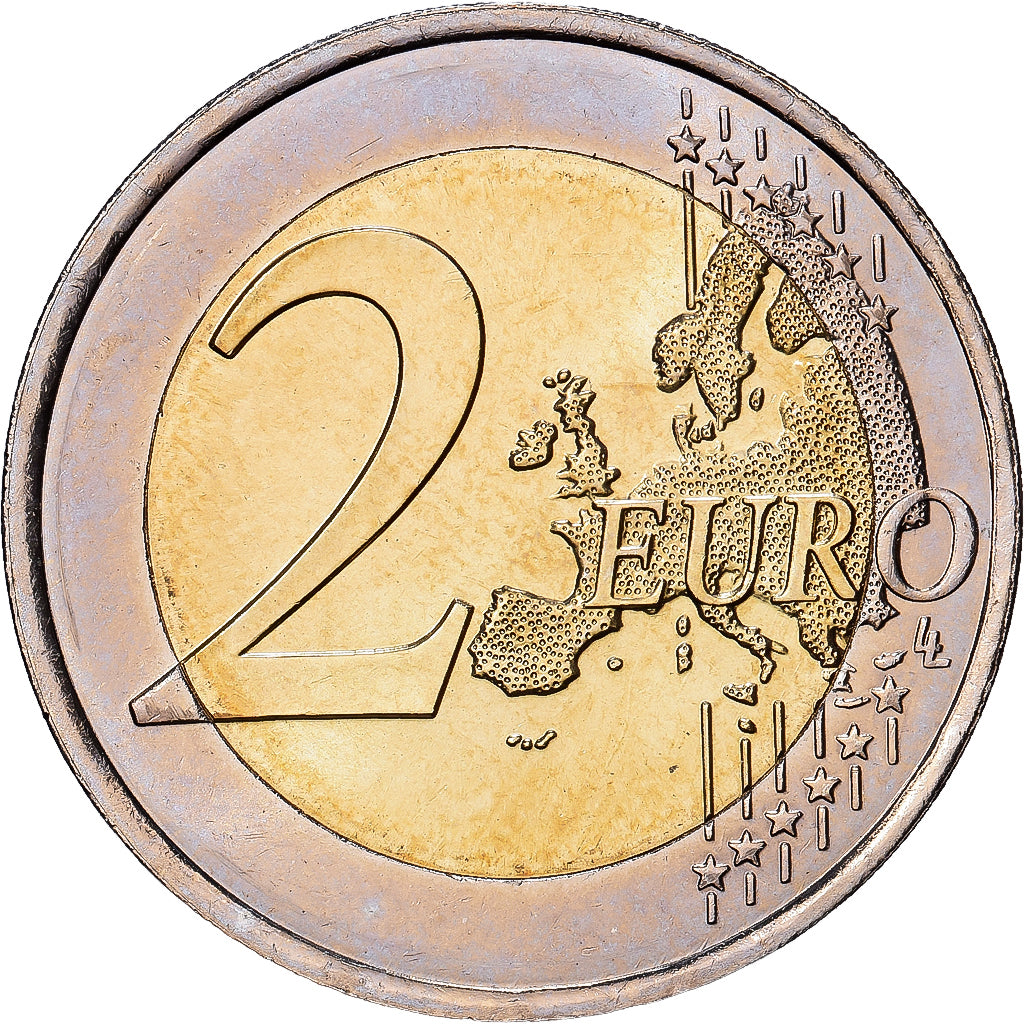 Luxemburg, 2 Euro, 50e anniversaire de la signature du Traité de Rome
