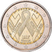Frankreich, 2 Euro, 20e anniversaire du Sidaction, 2014, Monnaie de Paris