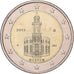 Germany, 2 Euro, Le land de la Hesse et l'église Saint-Paul de
