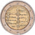Áustria, 2 Euro, 50e anniversaire du traité d'État autrichien, 2005, AUSTRIAN