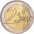 Letónia, 2 Euro, Espèces menacées — La cigogne noire, 2015, MONNAIE DE