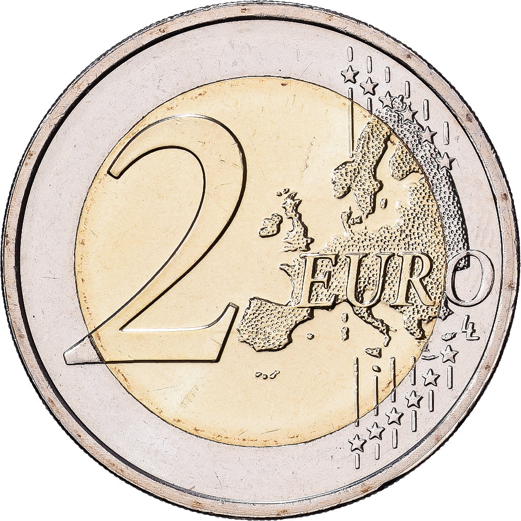 Luxemburgo, 2 Euro, 125e anniversaire de la dynastie Nassau-Weilbourg, 2015