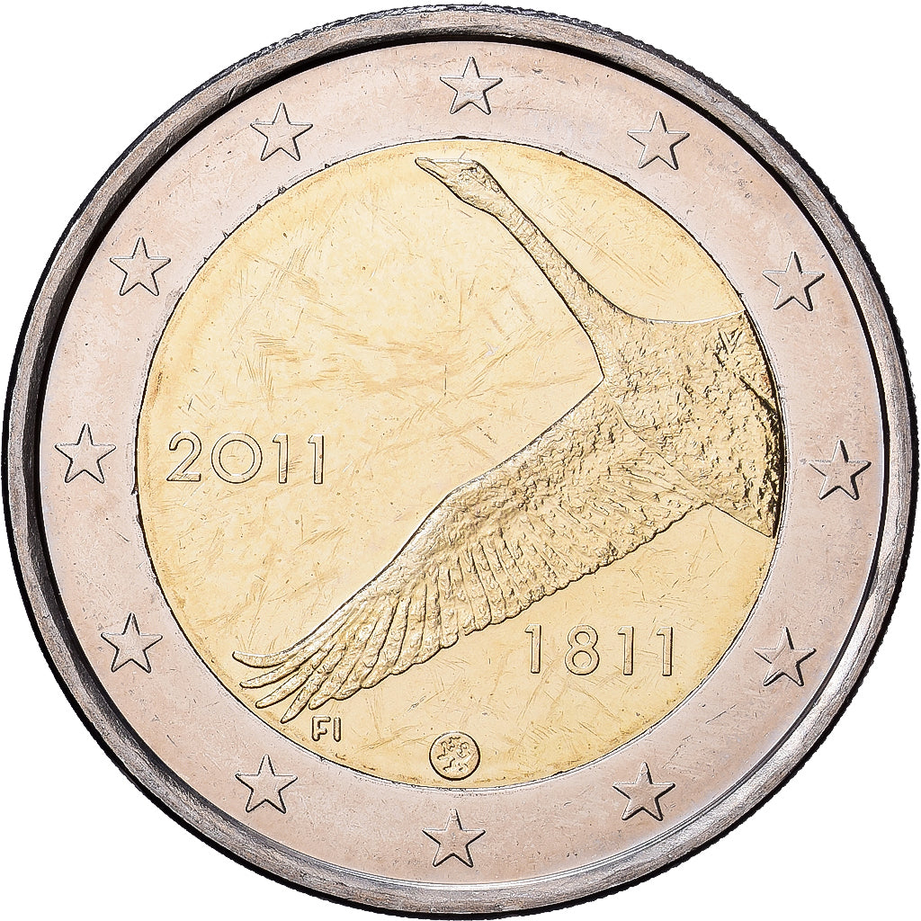 Finland, 2 Euro, Bicentenaire de la création de la Banque de Finlande, 2011