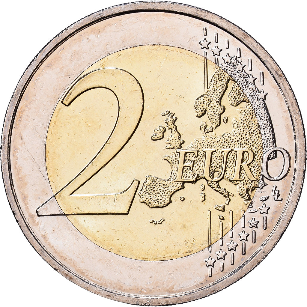 Monaco, 2 Euro, 500e anniversaire de la fondation de la souveraineté de Monaco