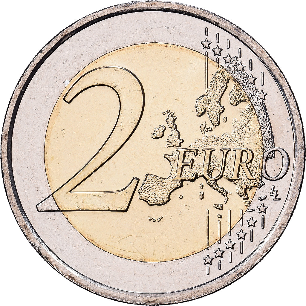 Netherlands, 2 Euro, 1er anniversaire de l'abdication et de l'accession
