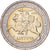 Lituania, 2 Euro, le chevalier Vytis, 2015, MONNAIE DE LITUANIE, Bi-metallico