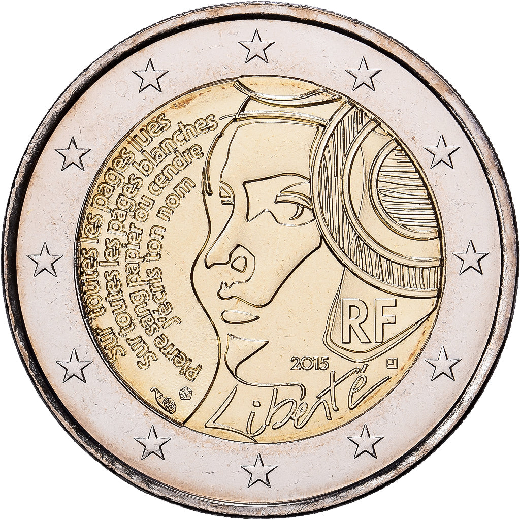 France, 2 Euro, 225e anniversaire de la première Fête de la Fédération