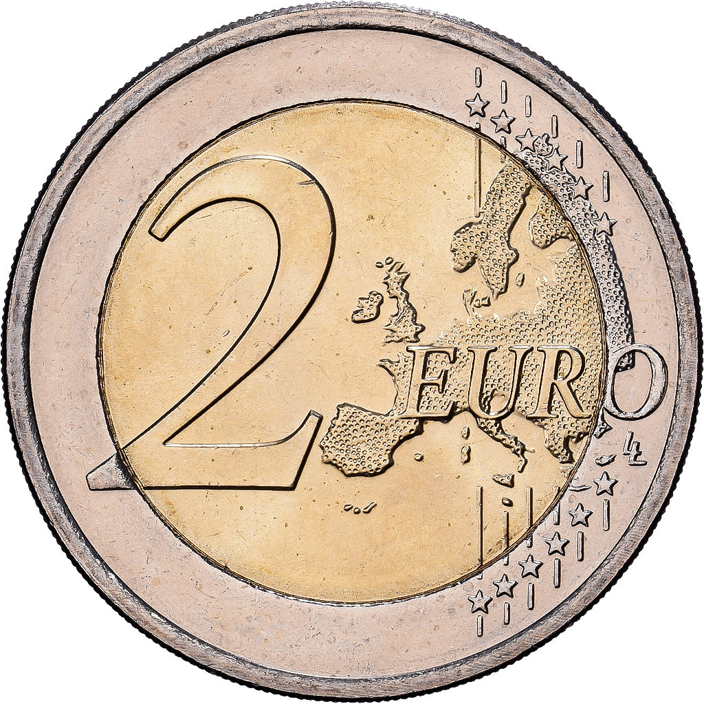 Luxembourg, 2 Euro, 2015, Monnaie Royale des Pays Bas, Bi-Metallic, MS(63)