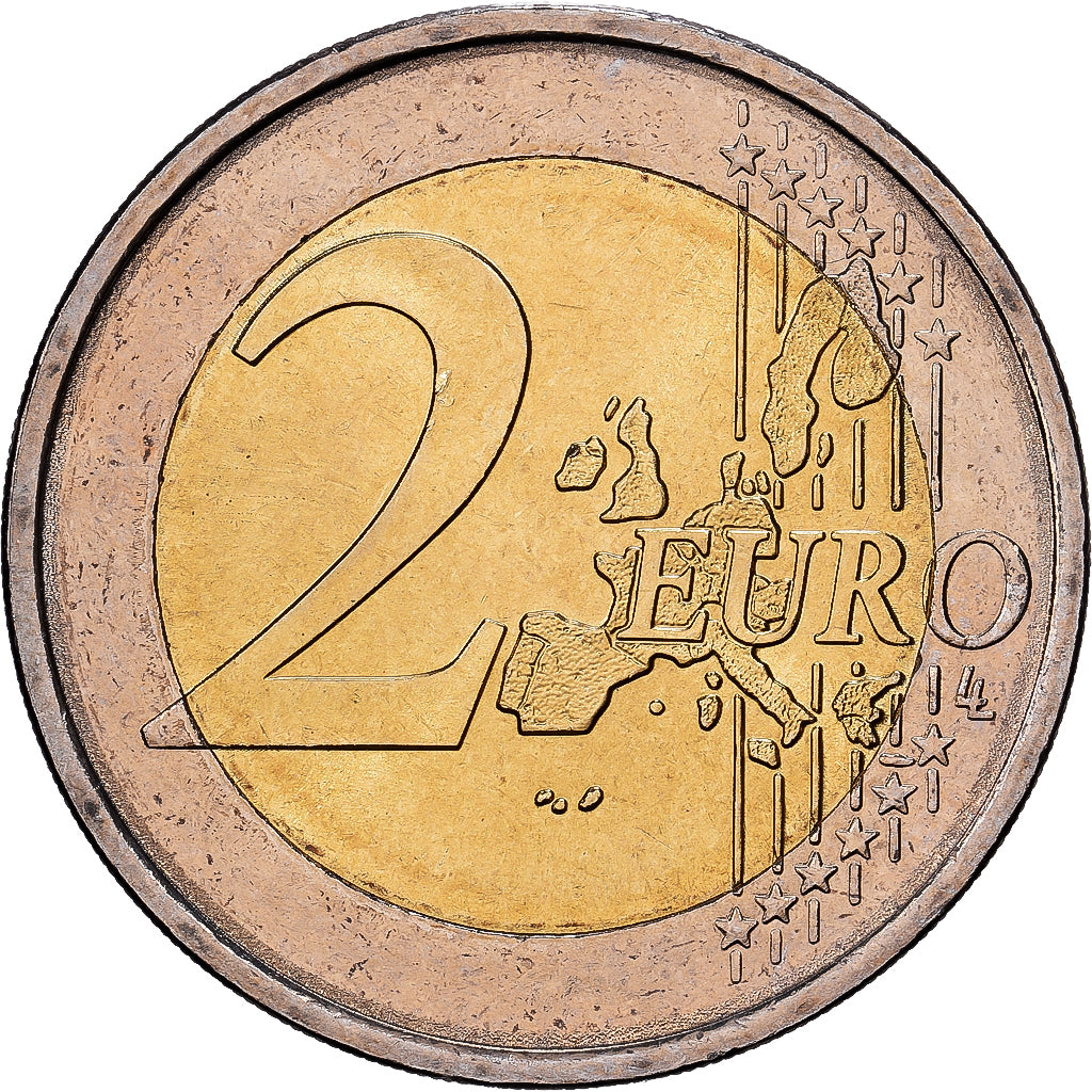 Greece, 2 Euro, Jeux Olympiques d'Athènes 2004, 2004, La Monnaie Nationale de