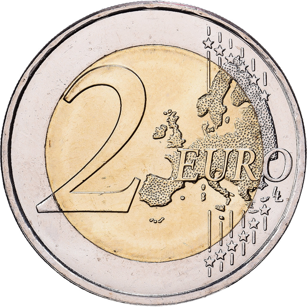 Monaco, 2 Euro, 20e anniversaire de l'admission de Monaco à l'ONU, 2013