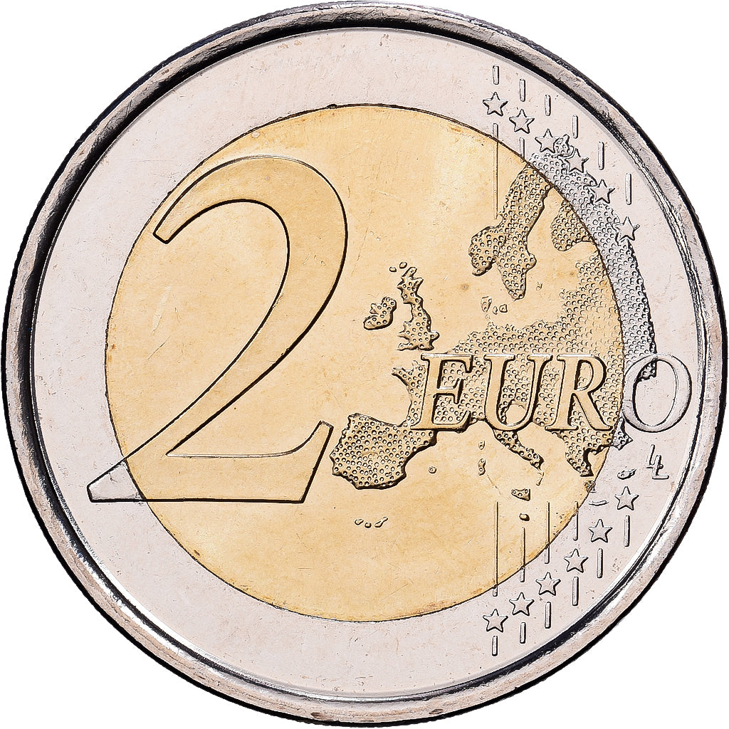 Spain, 2 Euro, La cathédrale de Burgos, 2012, Madrid, Bi-Metallic, MS(60-62)