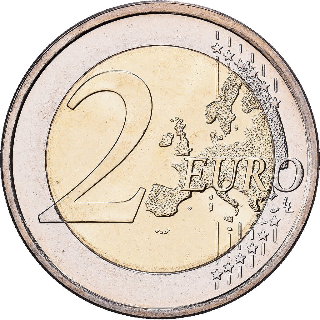 Finland, 2 Euro, 30e anniversaire du drapeau de l'Union Européenne, 2015, Mint