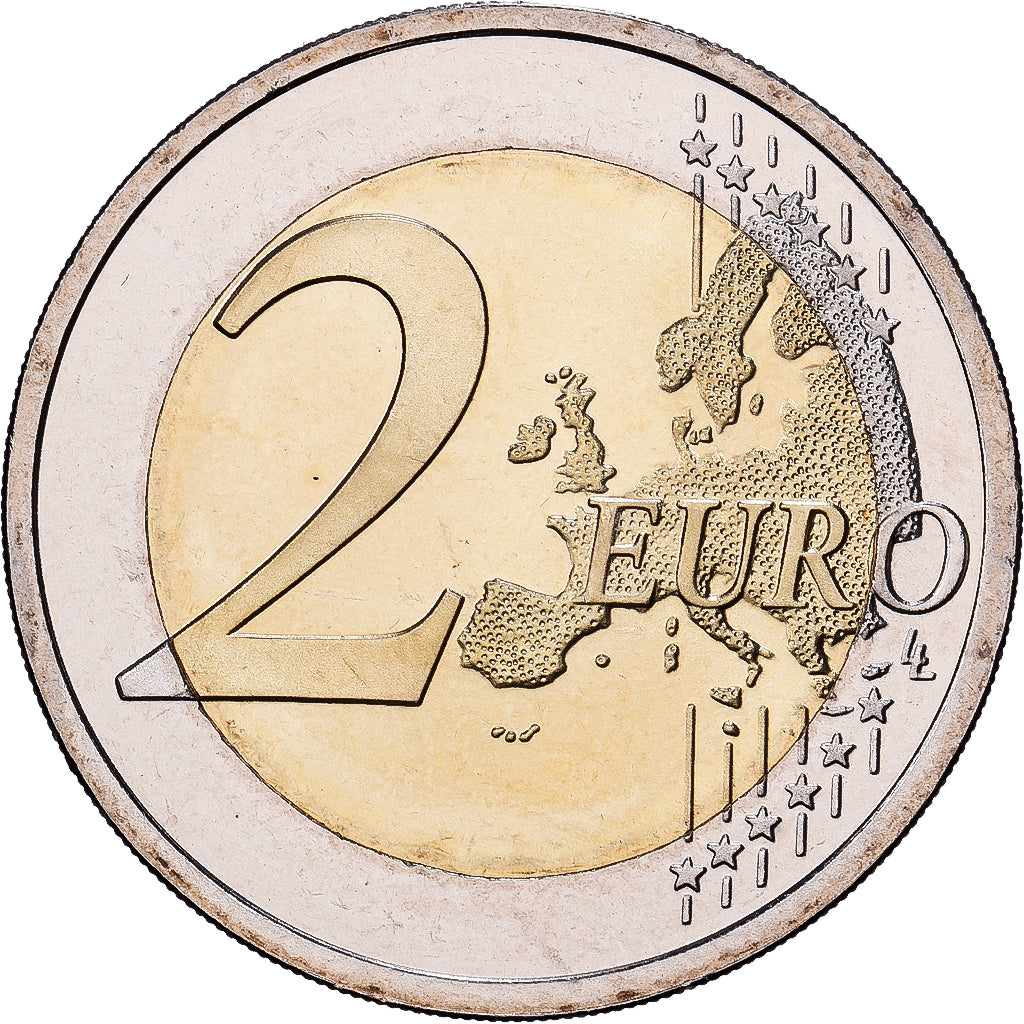 Estonia, 2 Euro, 100e anniversaire de la naissance de Paul Keres, joueur