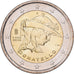 Italia, 2 Euro, 550e anniversaire de la mort de Donatello, 2016, Rome