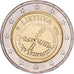 Lithuania, 2 Euro, La culture balte., 2016, MONNAIE DE LITUANIE, Bi-Metallic